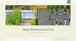 Desktop Screenshot of manesbrothers.com